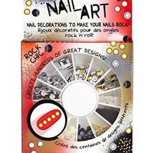 NPW Nail Art Luxe Gem Wheel 12 Colors & Styles